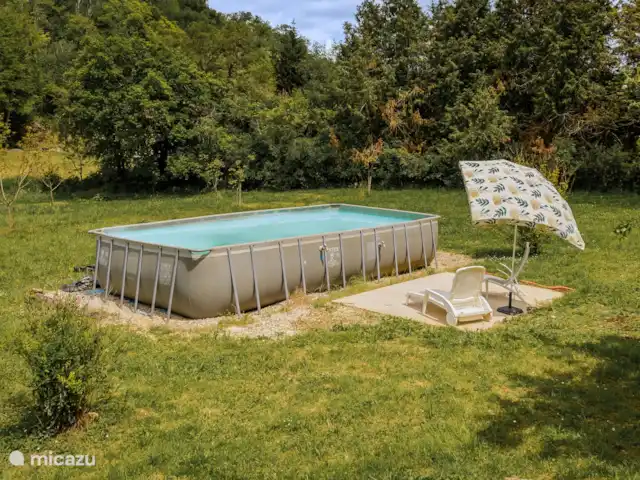 Sagelat en Francia, Dordoña, Belvès - casa vacacional La piscina