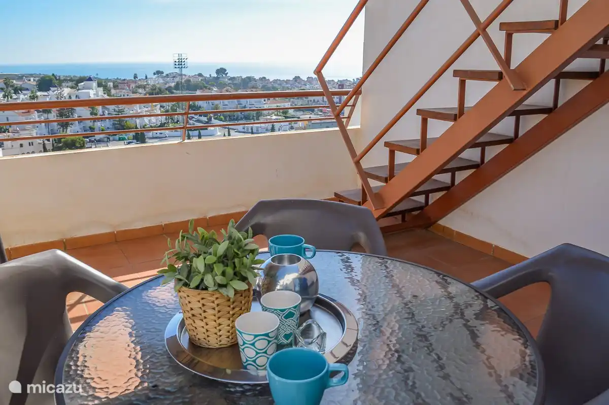 Terrace living room apartment