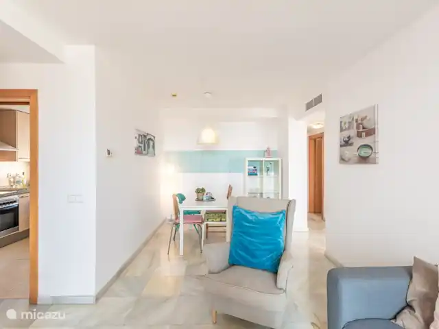 Apartamentos Andaluz - MDN03 en España, Costa del Sol, Nerja - apartamento Sala de estar con comedor apartamento.