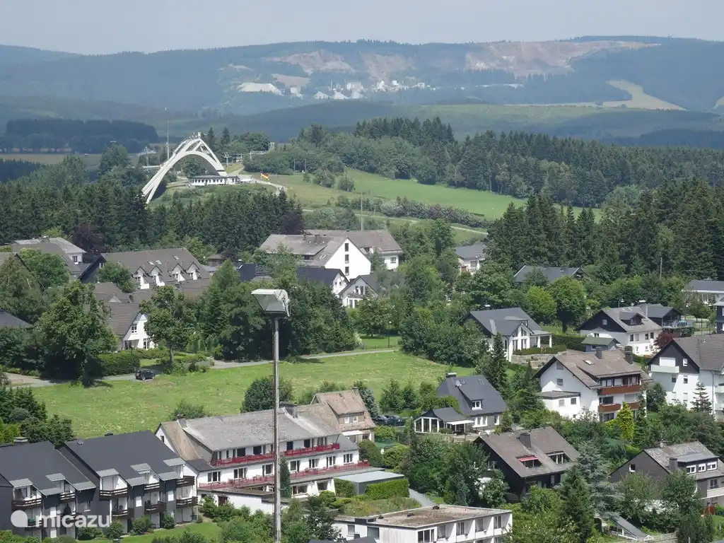 Winterberg with the ski jump