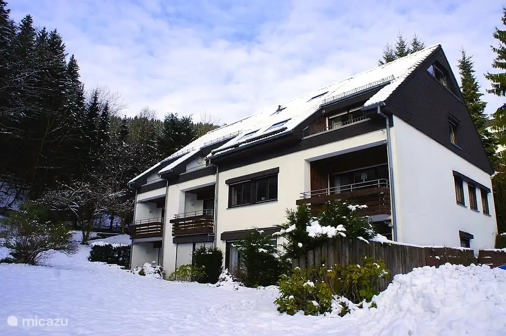 Haus im Schnee