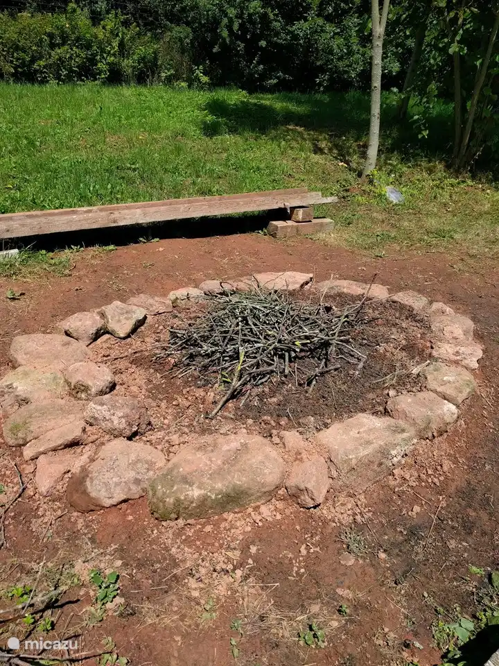 el lugar para encender un fuego