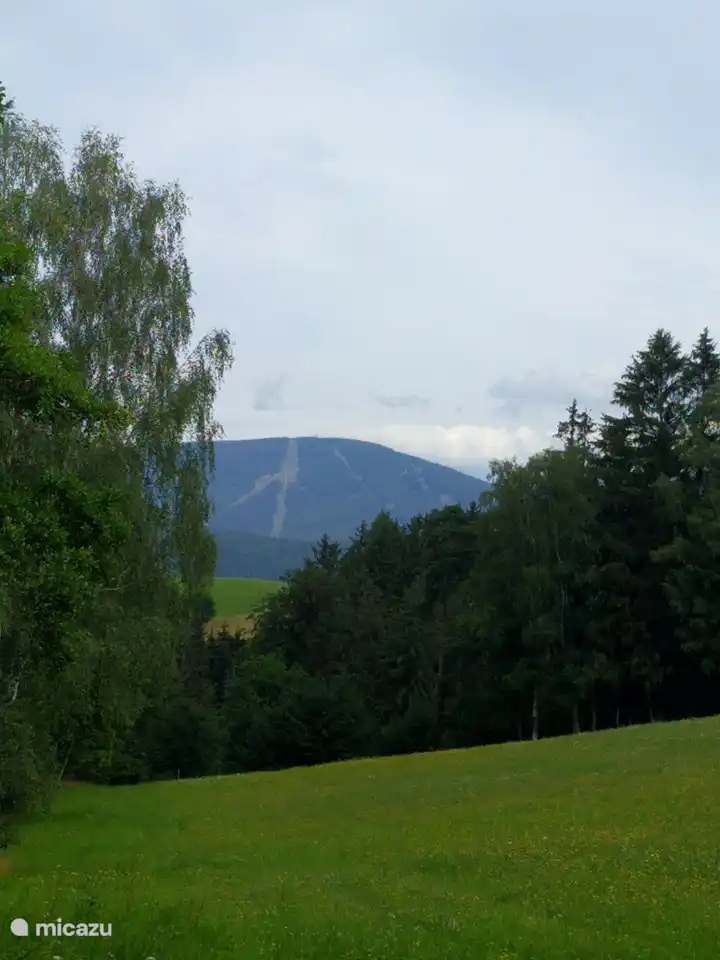 detrás de nuestra casa