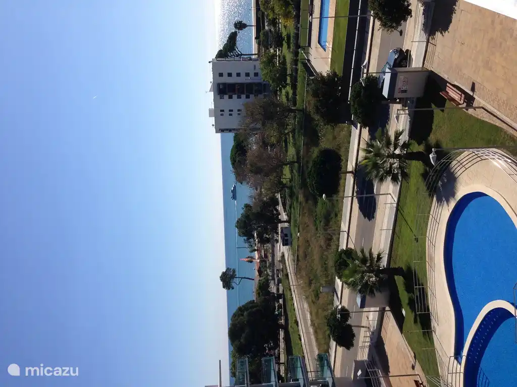 view from the balcony