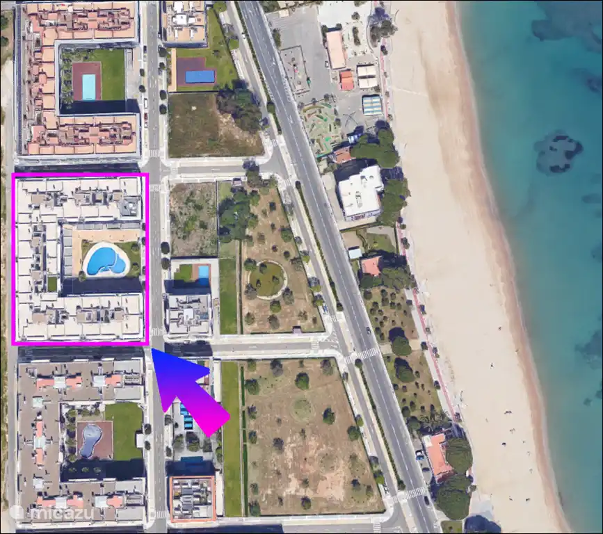 Position of the housing