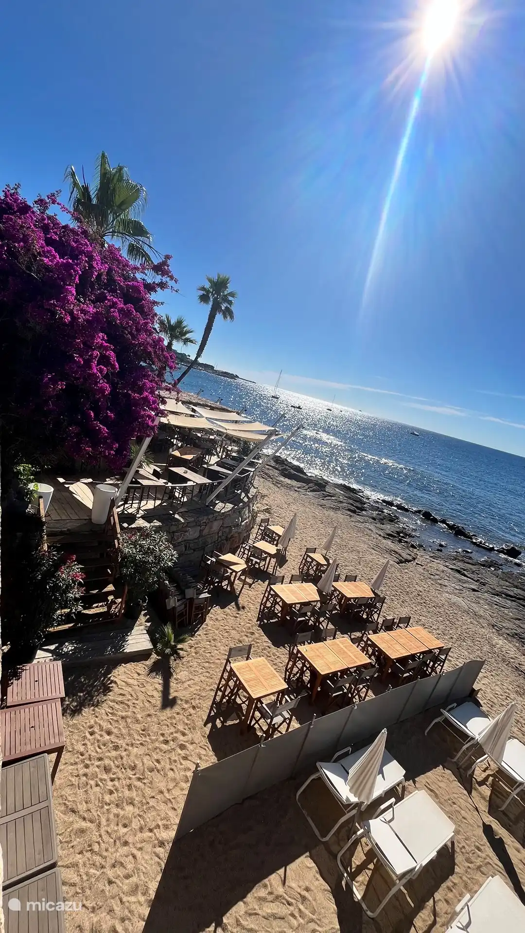 La Crique im Juni, viel Sonne, viel Platz.