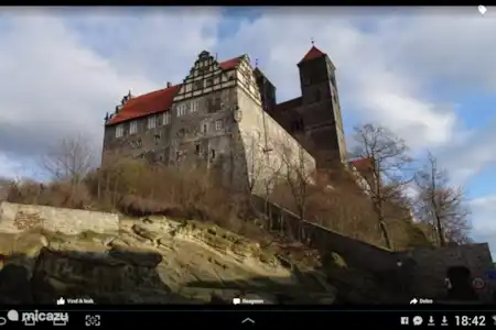 Vakantiehuis Duitsland, Harz, Quedlinburg stadswoning Vrijstaand huis in Quedlinburg 44