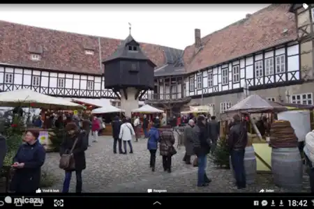 Vakantiehuis Duitsland, Harz, Quedlinburg stadswoning Vrijstaand huis in Quedlinburg T