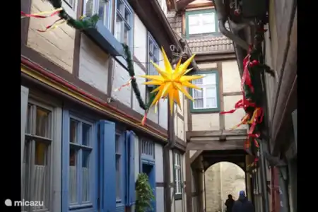 Vakantiehuis Duitsland, Harz, Quedlinburg stadswoning Vrijstaand huis in Quedlinburg 55