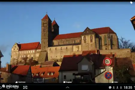 Vakantiehuis Duitsland, Harz, Quedlinburg stadswoning Vrijstaand huis in Quedlinburg Jjg
