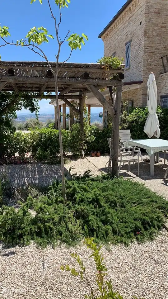 Gazebo à la terrasse