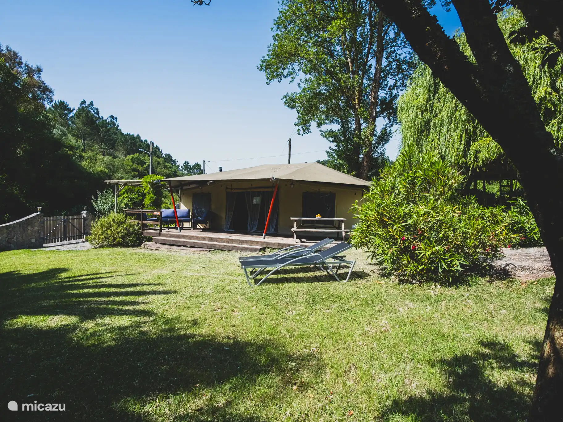  Casa Ohashi in Portugal, Costa de Prata, Carvalhal Benfeito - glamping / safarizelt / yurt