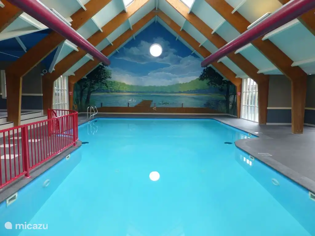 Indoor swimming pool.