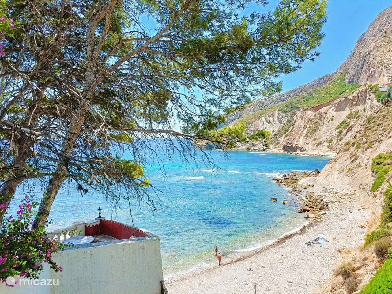 Strand in der Nähe von Calpe
