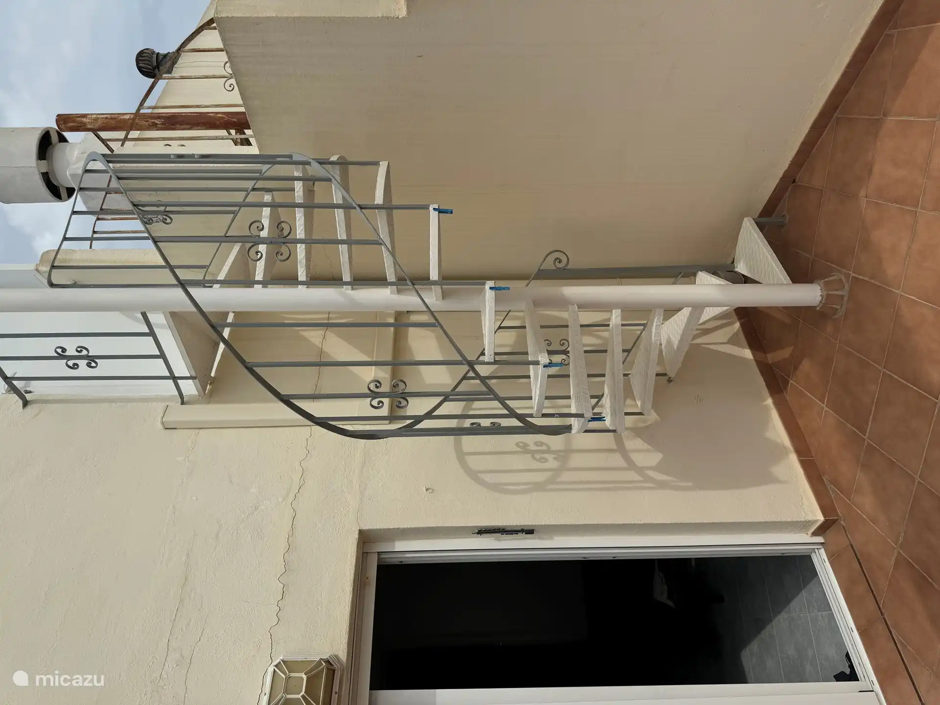 Treppe zur Dachterrasse und zum dritten Schlafzimmer