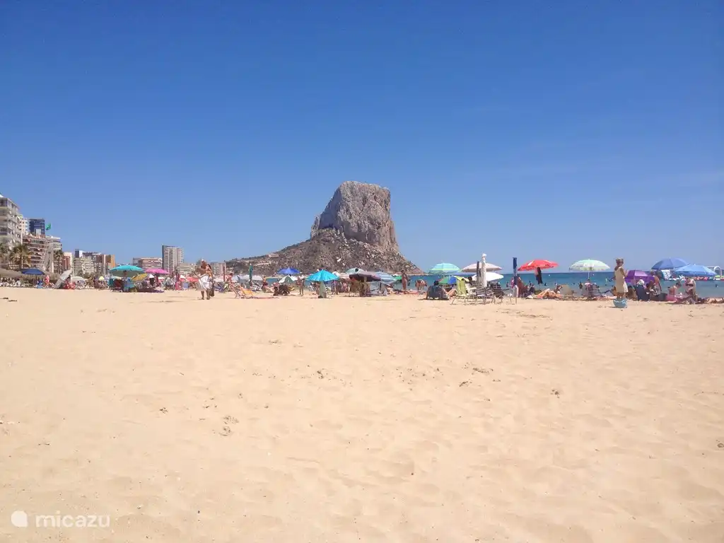 Sandstrand von Calpe