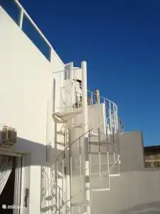 Treppe in den 2. Stock