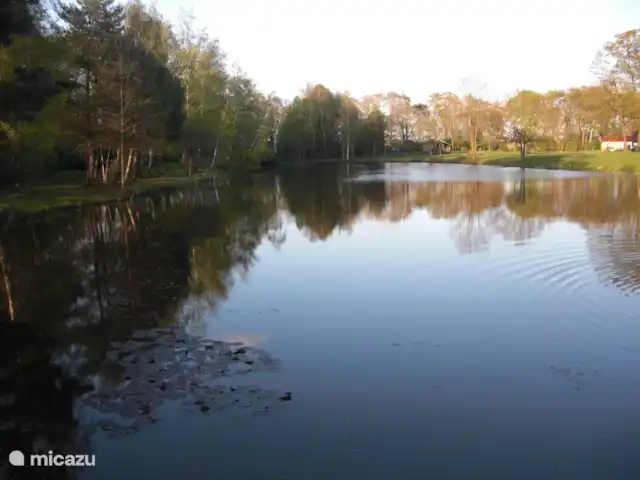 LuxeVakantiebungalow Denekamp Twente huren in Nederland, Overijssel, Denekamp - bungalow Visvijver midden op het bungalowpark