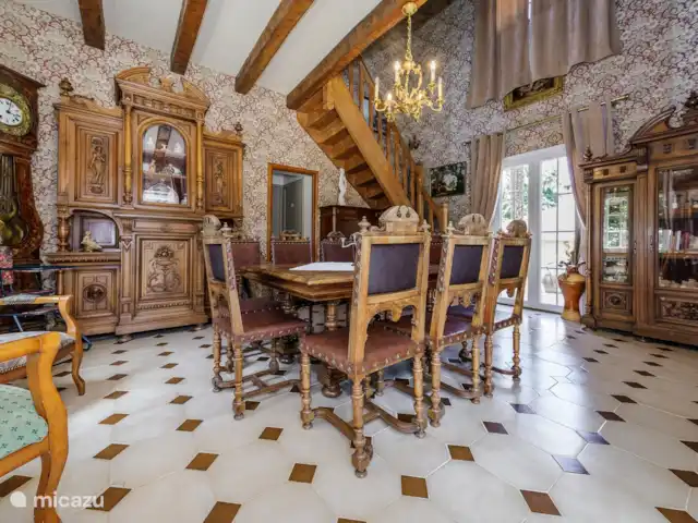 Tronquiere huren in Frankrijk, Dordogne, Lacropte - vakantiehuis Eethoek