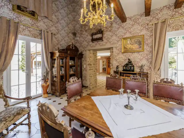 Tronquiere huren in Frankrijk, Dordogne, Lacropte - vakantiehuis Eethoek