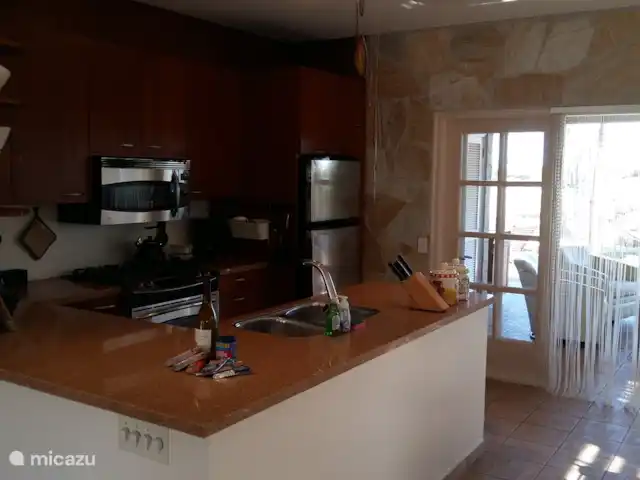 Lujosa villa con piscina privada en Aruba, Norte, Noord - villa cocina
