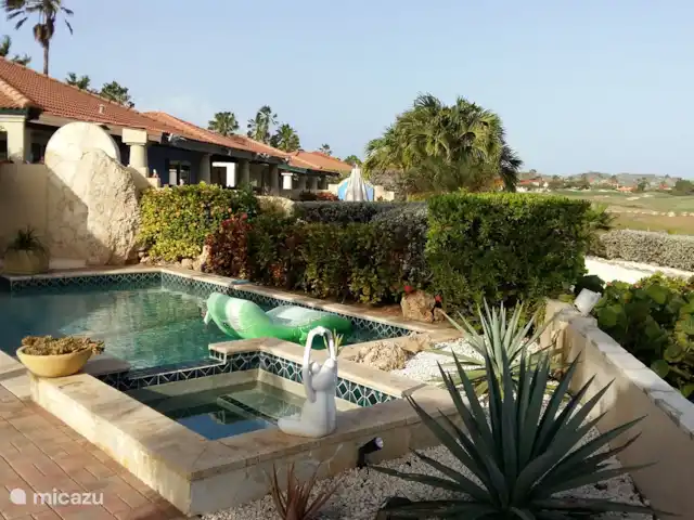 Lujosa villa con piscina privada en Aruba, Norte, Noord - villa Jardín con piscina privada