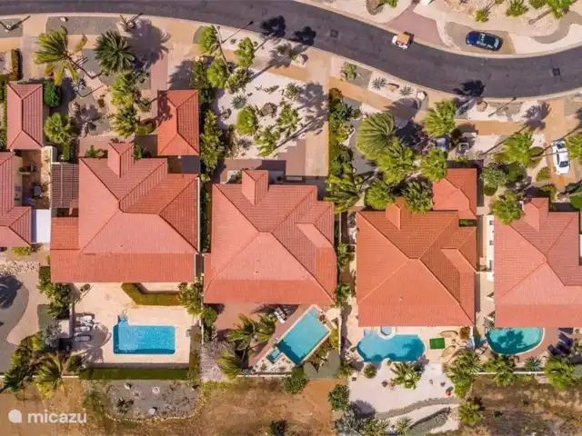 Lujosa villa con piscina privada en Aruba, Norte, Noord - villa Vista superior