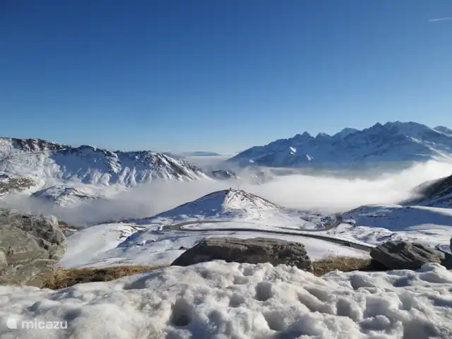 Zwei Tannen en Austria, Carintia, Grosskirchheim  - chalet Vista desde la carretera alpina de Grossglockner
