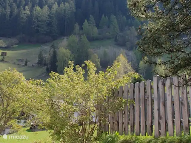Zwei Tannen en Austria, Carintia, Grosskirchheim  - chalet ver patio trasero