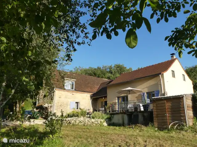 Wandelen, Frankrijk, Lot, Frayssinet, gîte / cottage Les Combes - 10 personen Wandelen, Frankrijk, Lot, Frayssinet, gîte / cottage Les Combes - 10 personen