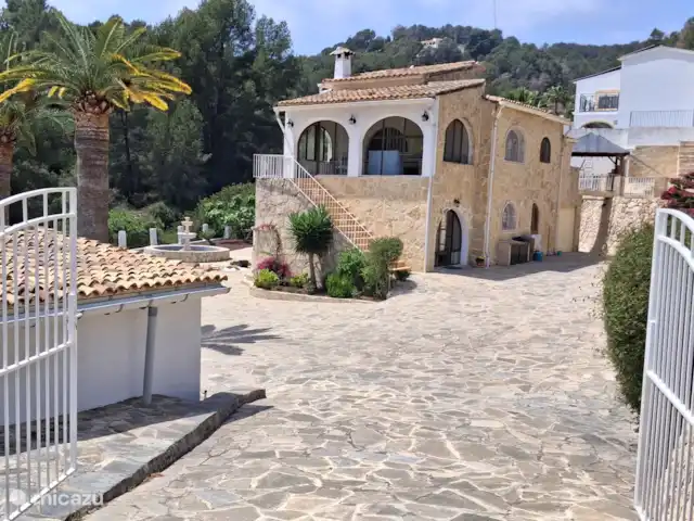 Villa Péndulo en España, Costa Blanca, Benissa - villa Llegada a villa Pendulo