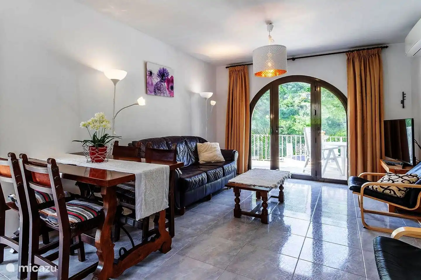 Sala de estar en la planta baja