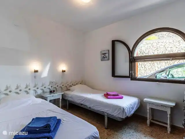 Villa Péndulo en España, Costa Blanca, Benissa - villa uno de los dormitorios