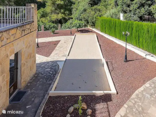 Villa Péndulo en España, Costa Blanca, Benissa - villa La pista de petanca
