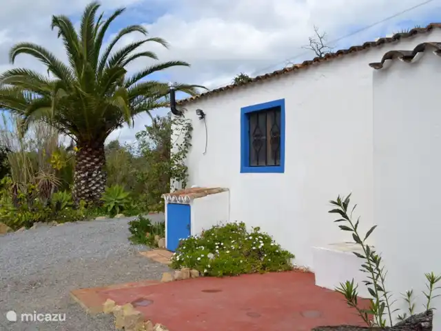 Casa Palmeira, Casa Geco | Portugal, Algarve, Moncarapacho - finca Terrasse près de la cuisine de Casa Geco