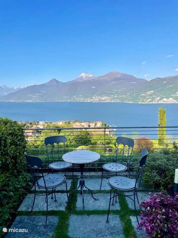 terraza con vista impresionante