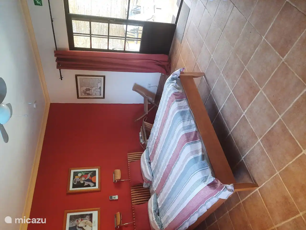 large double bedroom and rear patio