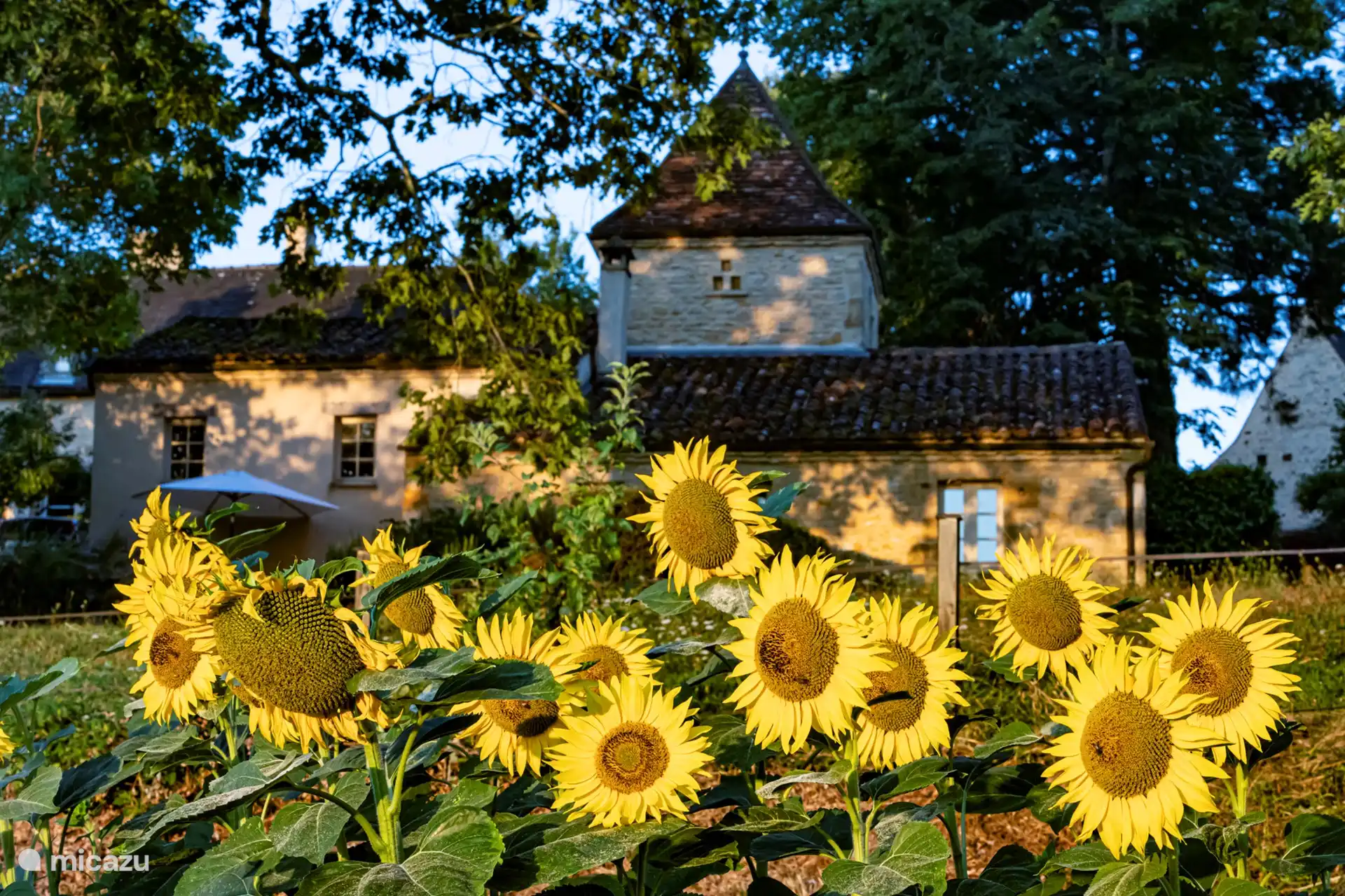 Rückseite des Maison la Garde