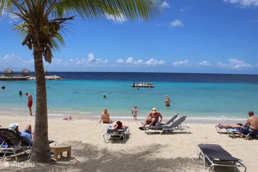 Plage de la baie bleue