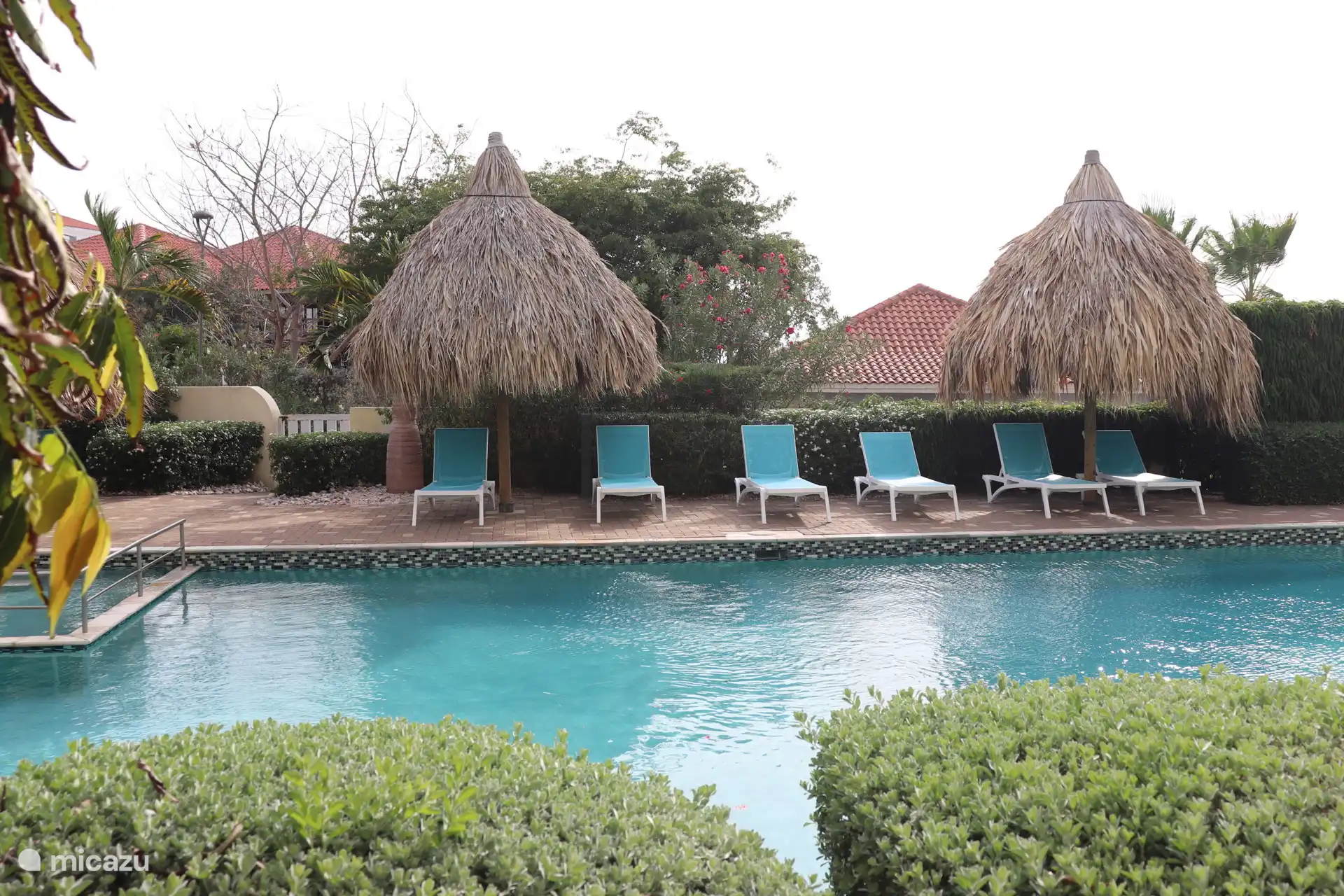 Uitzicht vanaf de porch
