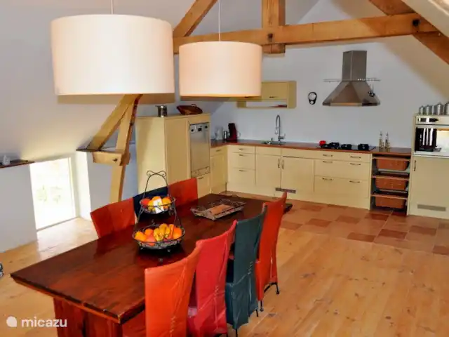 gîte / cottage huren in Frankrijk, Corrèze, Louignac – De Stal de keuken