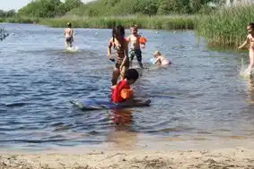 Smaller children can also enjoy themselves on the beach less than 100 m from our house.