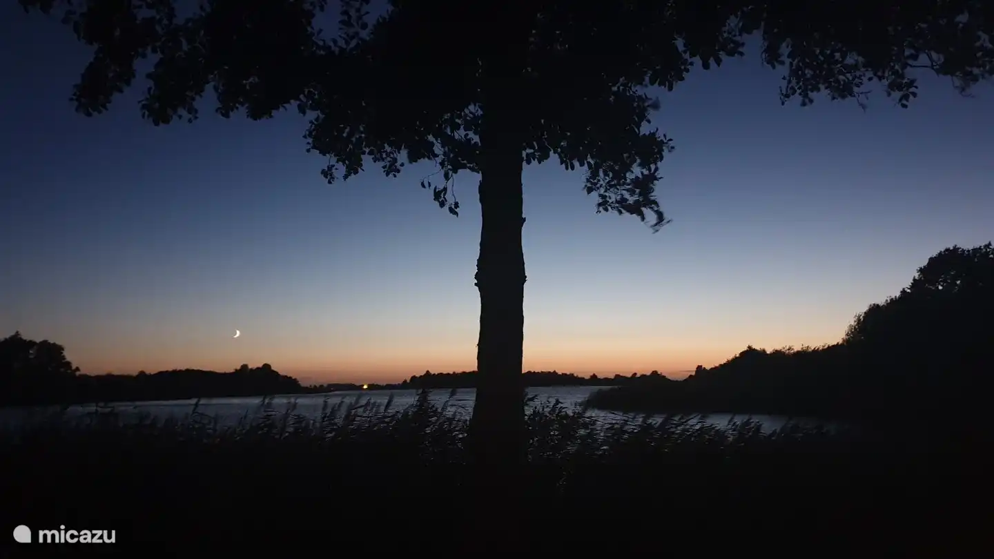 It is wonderful to take an evening walk along the lake