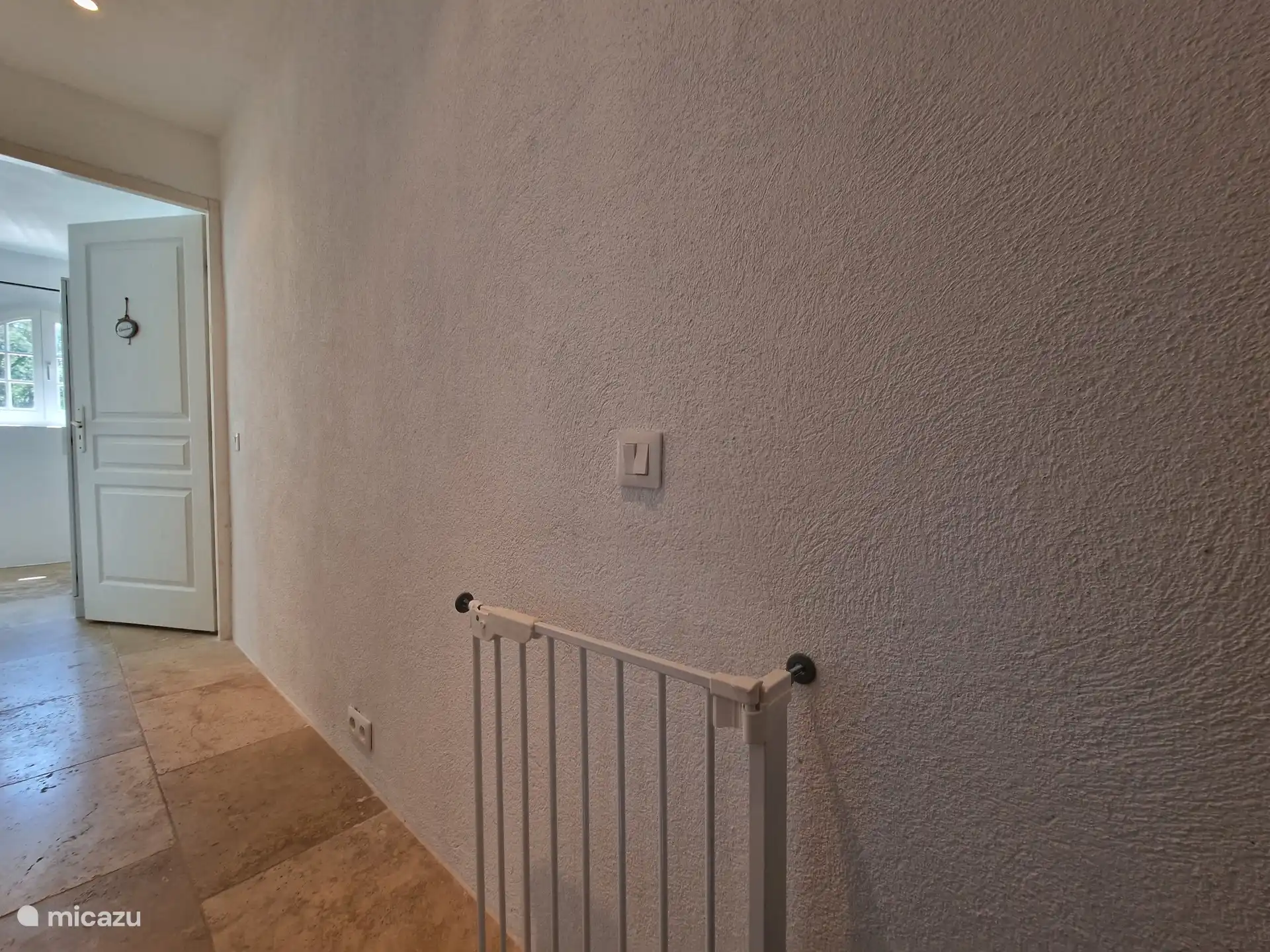 Stair gate security for children