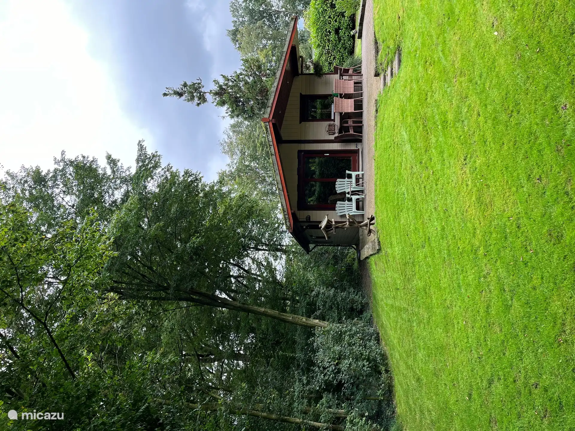chalet, Winterswijk, Gelderland, Niederlande - Boszicht