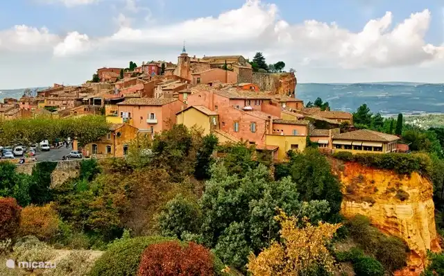'Unser' Dorf Roussillon, 8 Gehminuten von der Villa Rosalys entfernt