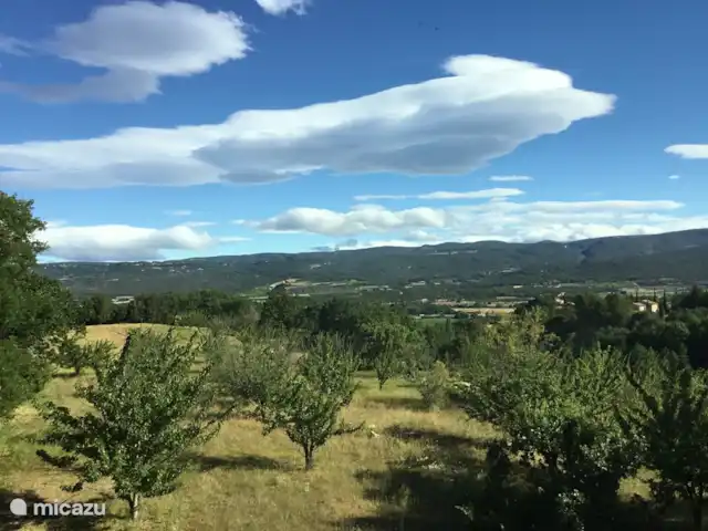Location de Vacances France, Vaucluse, Roussillon, villa - Villa Rosalys Vues de la Villa Rosalys sur le Mont Ventoux et la vallée