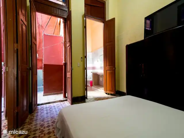 Location de Vacances Cuba, Occidental, La Havane, maison de ville - Casa La Havane - casa Guantanamera Deuxième chambre au patio et salle de bain