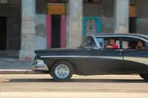 American oltimer on route