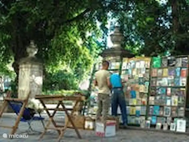 Location de Vacances Cuba, Occidental, La Havane, maison de ville - Casa La Havane - casa Guantanamera Plaza de Armas, tout à vendre sur la révolution de fidel et Ché